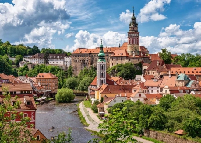 Puzzle Češki Krumlov 1000 dijelova