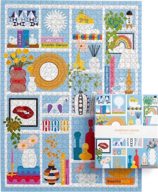 Puzzle Jonathan Adler - Shelfie 1000 dijelova