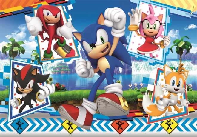 Puzzle Sonic 24 dijelova Maxi za djecu
