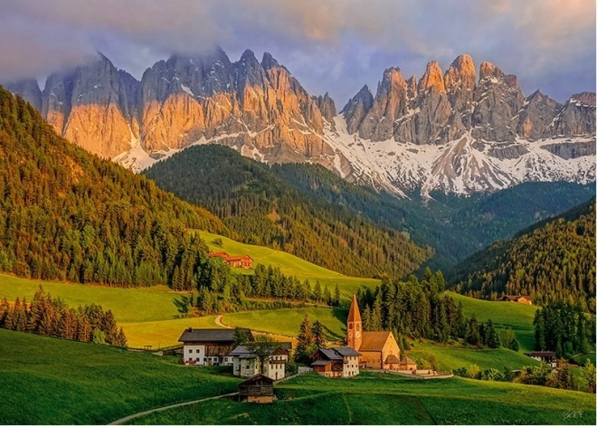Puzzle Santa Maddalena Dolomiti 1000 dijelova