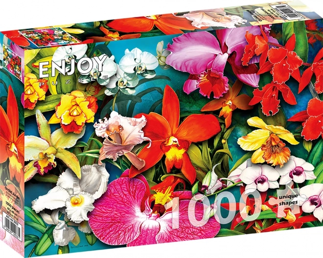 Puzzle Orhideje Džungle 1000 dijelova