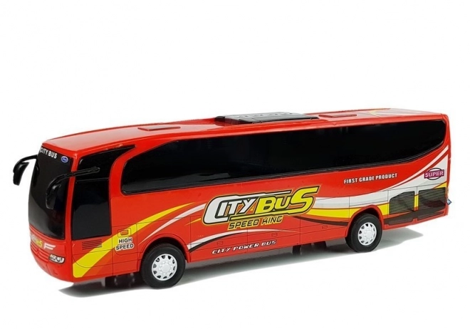 Gradski autobus model crveni 54cm