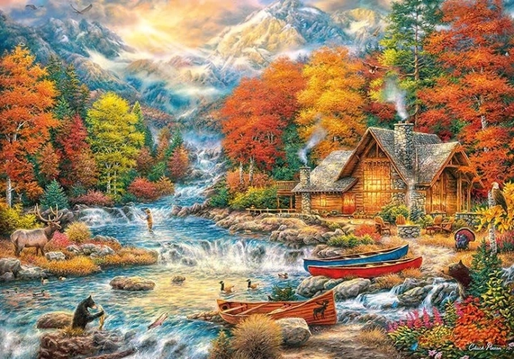Puzzle CHERRY PAZZI blaga u netaknutoj prirodi, 2000 dijelova