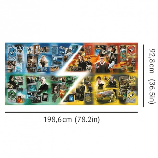 TREFL Puzzle UFT Harry Potter: Hogwarts 9000 komada