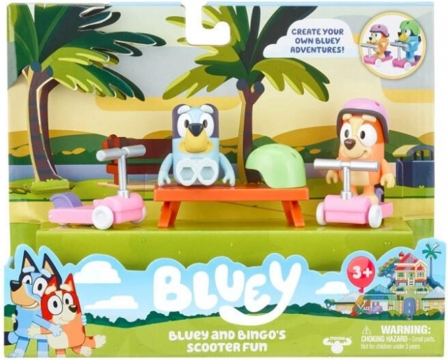 Bluey - Vožnja na romobilu