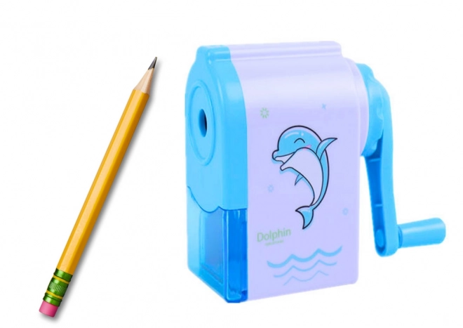 Šiljilo na ručku Delfin Plava