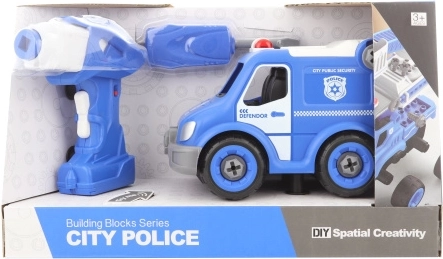 Vijčani policijski auto s daljinskim upravljanjem