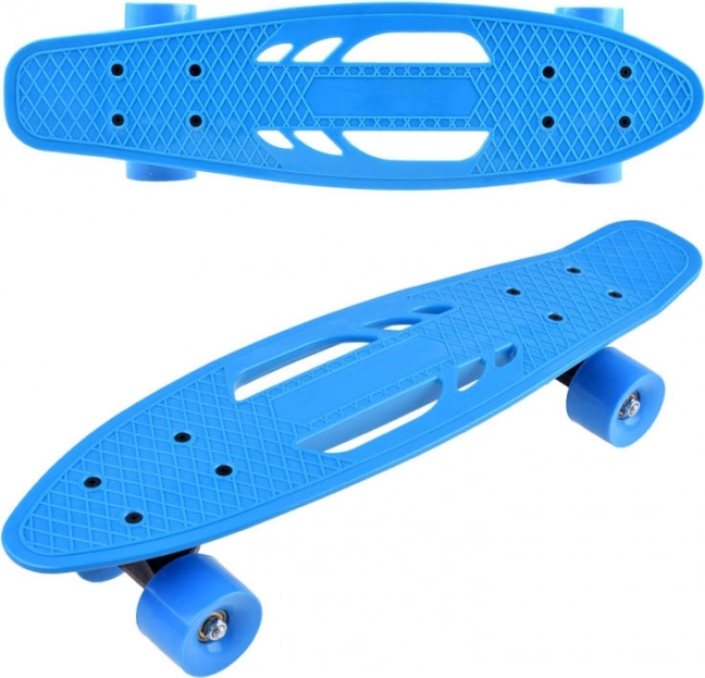 Dječji penny skateboard s ručkama za nošenje do 50 kg – Plava