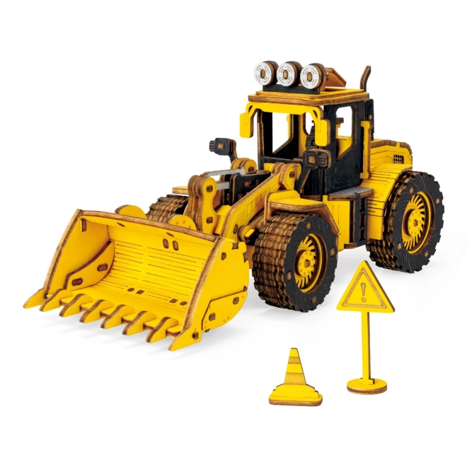 RoboTime drvene 3D puzzle - Utovarivač