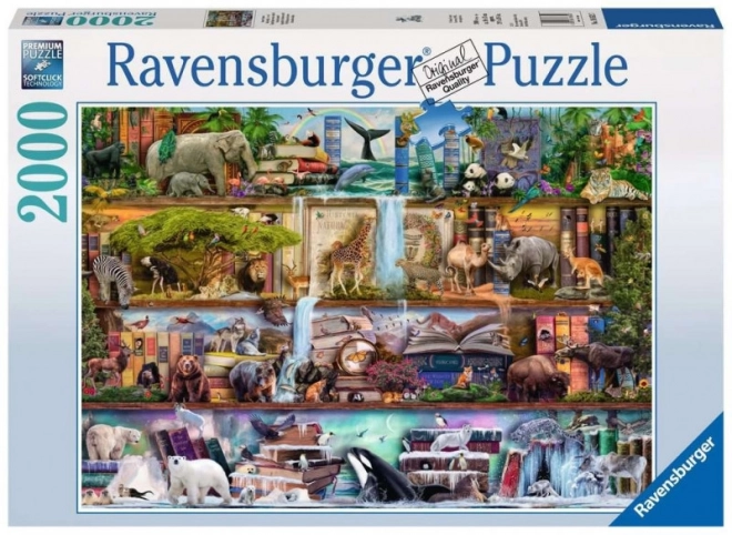 Puzzle Ravensburger Kraljevstvo divljih životinja 2000 dijelova