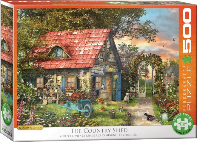 Puzzle Seoska Šupa XL 500 komada