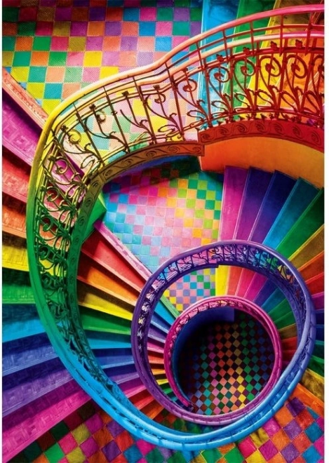 Puzzle CLEMENTONI Colorboom: Stubište 500 dijelova