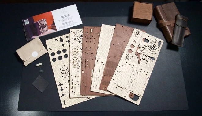 Ugears 3D drvene mehaničke puzzle Knjiga tajni