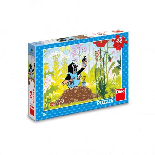 Krtek u hlačama puzzle 24 dijelova