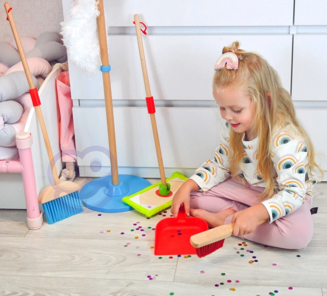 Drvena garnitura za čišćenje za djecu Tooky Toy
