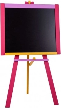 Stojeća ploča od bukovine 100 × 56 cm – Ružičasta
