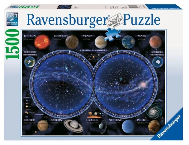 Puzzle Zvjezdana karta neba