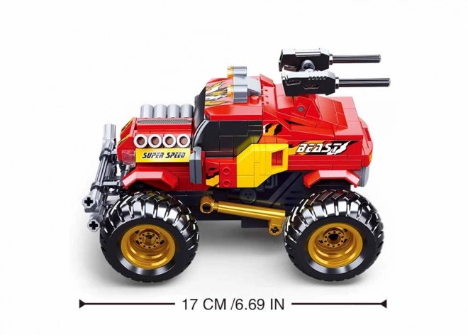 Sluban Power Bricks RC off-road crveni na daljinsko upravljanje