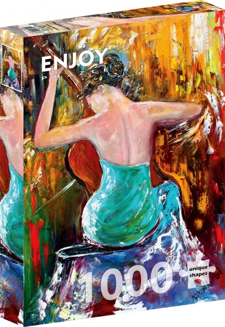 Puzzle ENJOY Rapsodie u plavome 1000 dijelova
