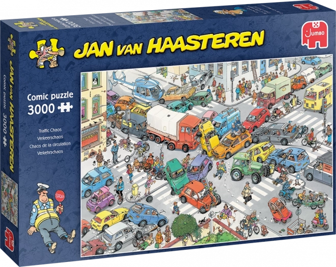 JUMBO Puzzle JvH Prometni kaos 3000 dijelova