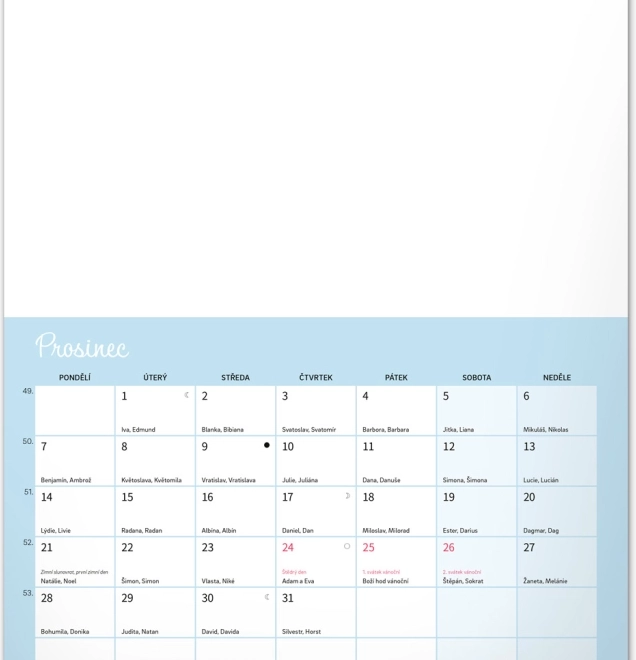 Kreativni obiteljski kalendar 2026
