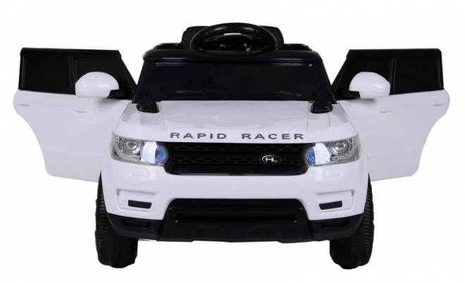 Električni auto Land Rapid Racer bijelo