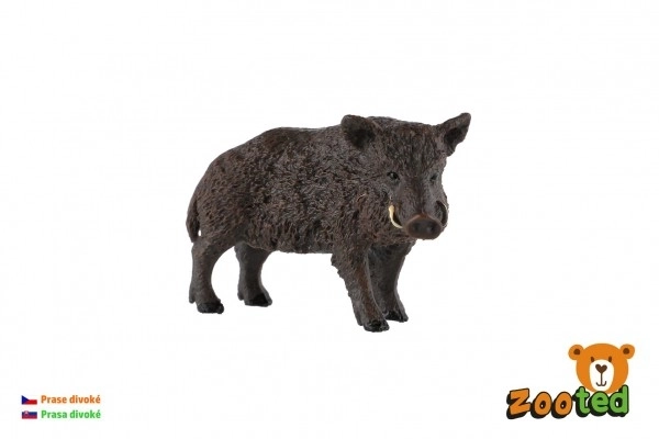 Divlja svinja Plastična Figura 7cm