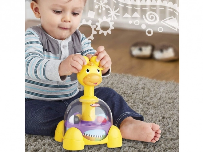 Igračka žirafa s kuglicama PlaySkool