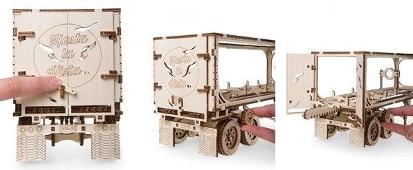 Ugears 3D puzzle - Priključak za heavy boy kamion VM 03 - 138 dijelova