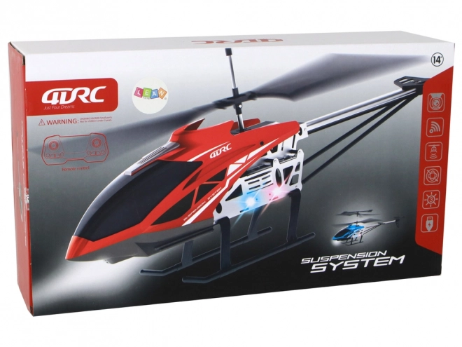 RC helikopter Helikopter na daljinsko upravljanje 70 cm crveni