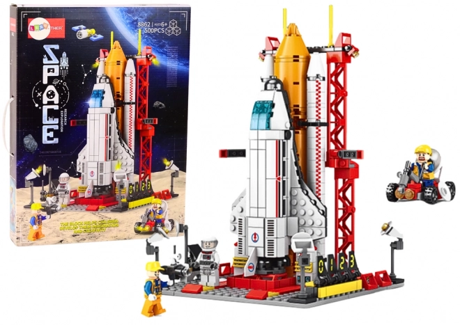 Platforma za lansiranje svemirskih raketa set za izgradnju - 500 dijelova