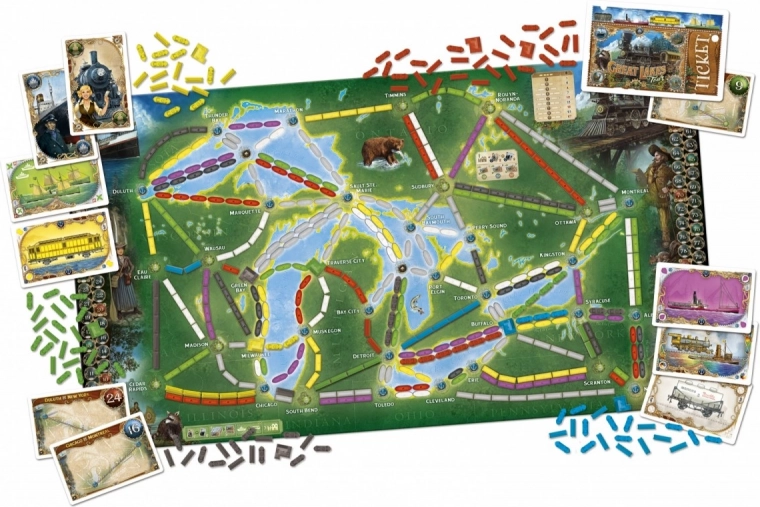 Vlakovi i brodovi u jednoj igri