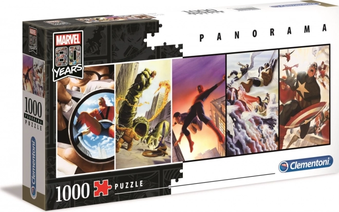 Clementoni panoramska slagalica Marvel 80 godina 1000 dijelova