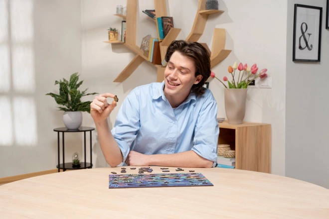 Drvene puzzle čarobna šuma 500 dijelova