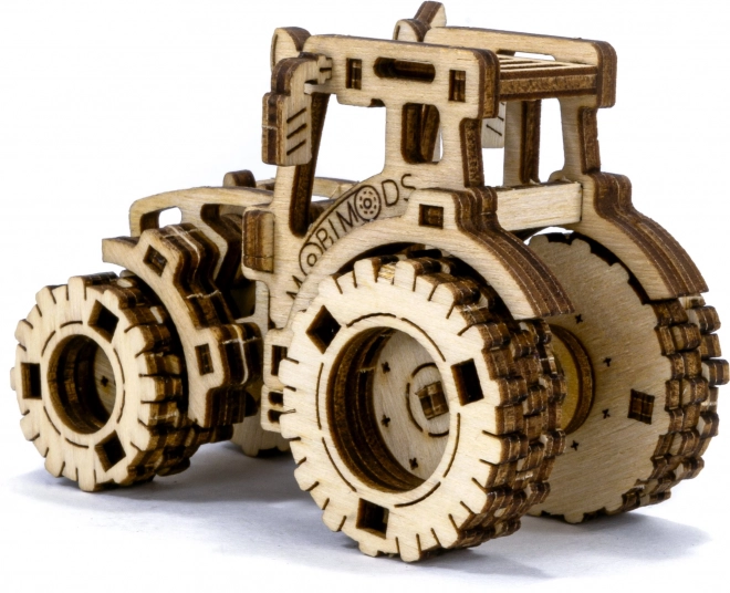 Drveni grad 3D puzzle Superbrzi traktor