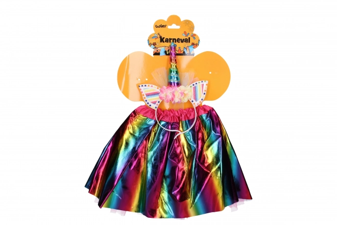 Set karneval - šareni jednorog