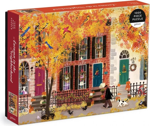 Puzzle GALISON Jesen u susjedstvu – 1000 dijelova