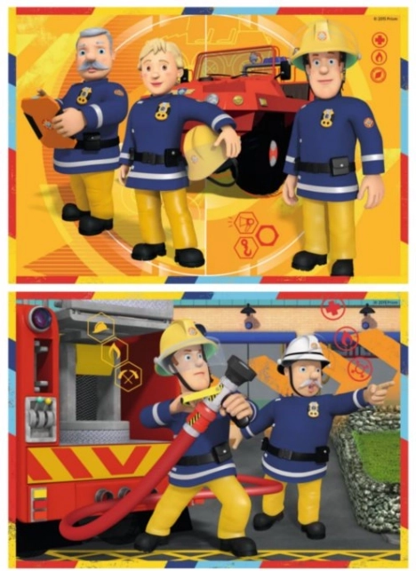 Ravensburger puzzle VATROGASAC SAM 2×12 dijelova