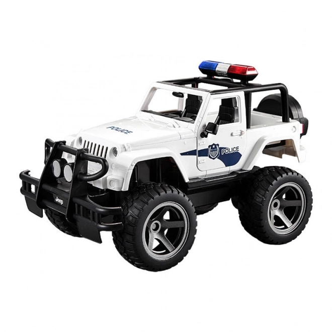 Daljinski upravljani automobil 1:12 Double Eagle (bijeli) Jeep (Policija) E550-003