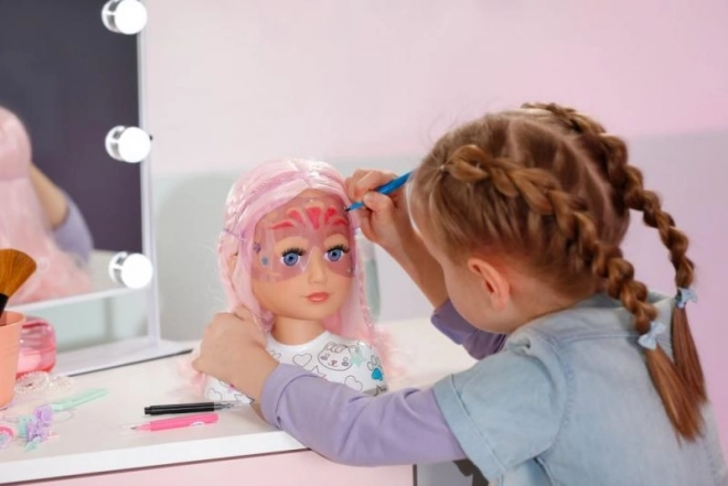 Kreativna frizerska glava BABY born