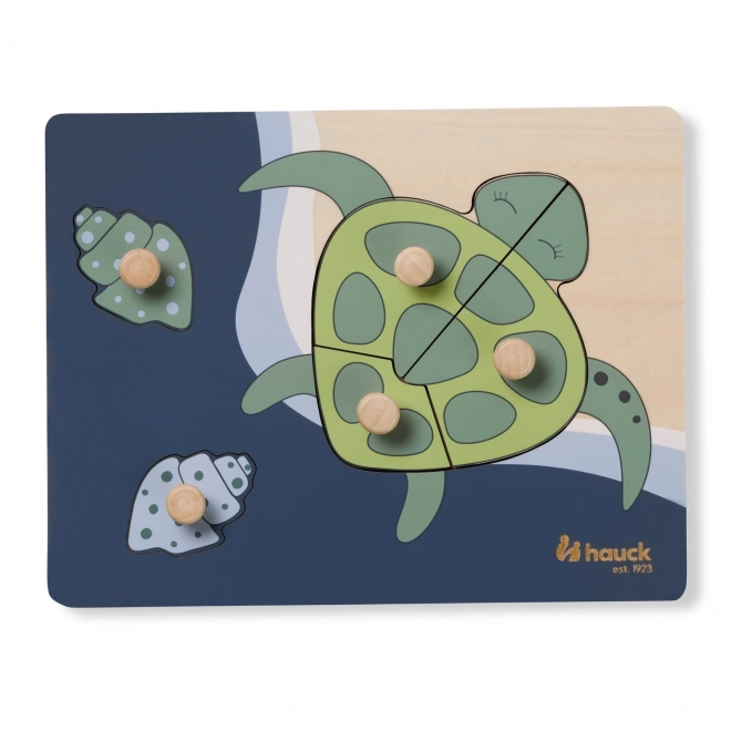 Drvene puzzle - kornjača