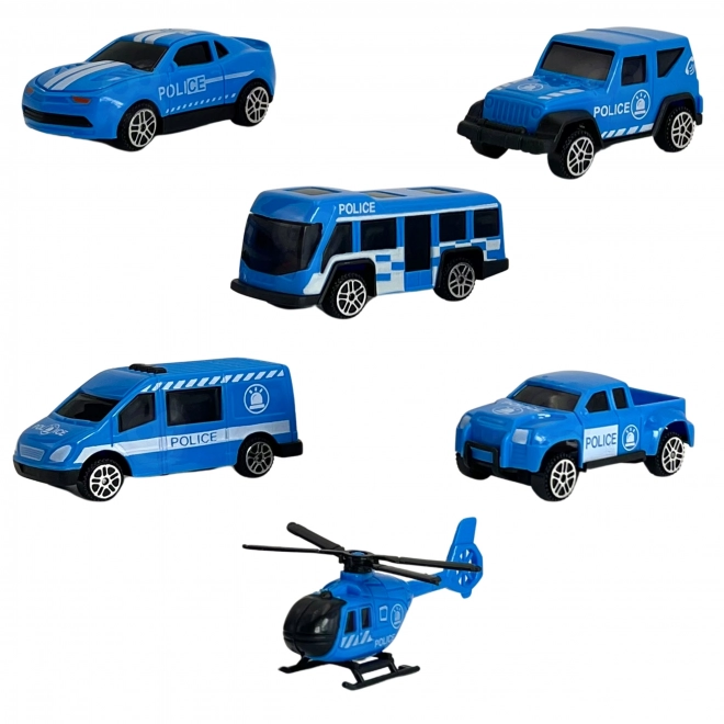 Kamion s transporterom 3u1 Plava Policija