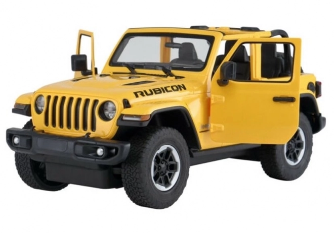 Auto R/C Jeep Wrangler Rubicon 1:14 Rastar – Žuti