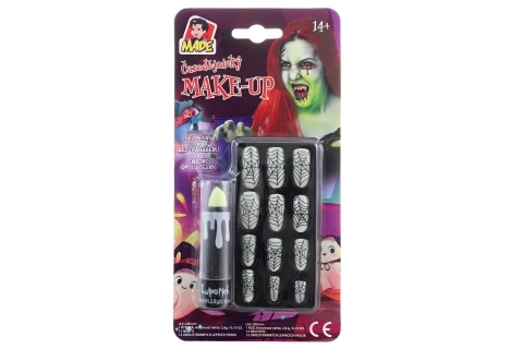 Halloween dodatak: Svjetleći ruž i nokti