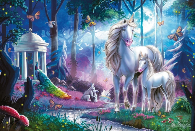 Puzzle Jednorozi 200 dijelova SCHMIDT