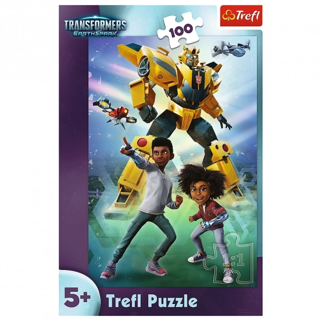 Puzzle 100 dijelova Tim Transformeri