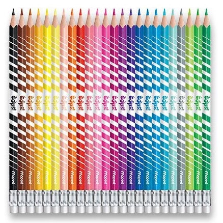 MAPED trokutaste pastelne boje Color'Peps Oops s gumicom 24 kom