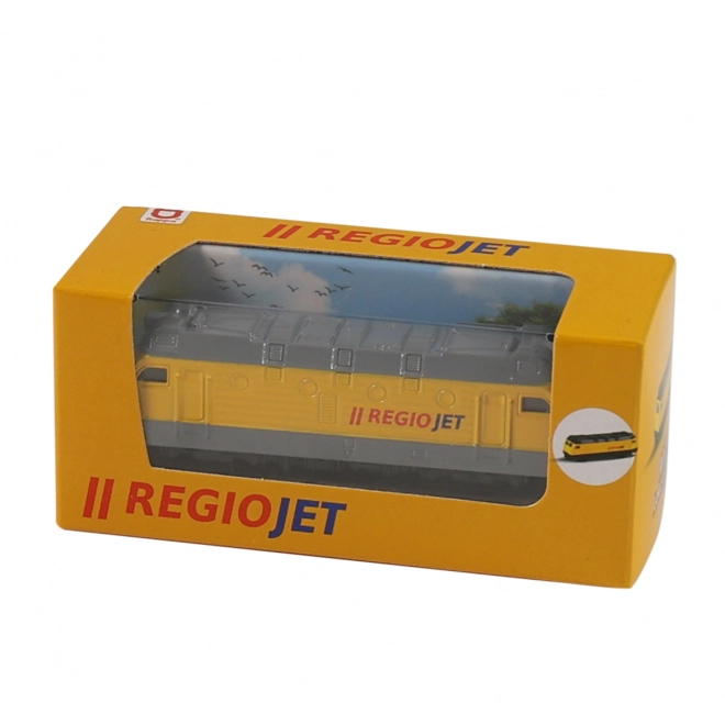Metalna lokomotiva RegioJet 9 cm