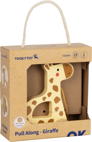 drvena vučna žirafa TOOKY TOY