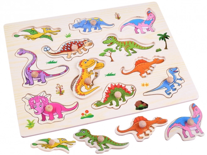Drvene puzzle dinosauri
